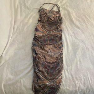 Shein Open Back Dress